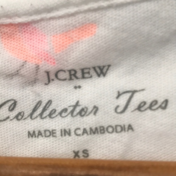 Jcrew collectors tee with bird print - Picture 3 of 4